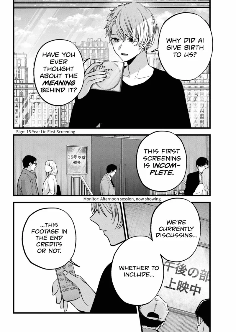 Oshi no Ko chapter 154