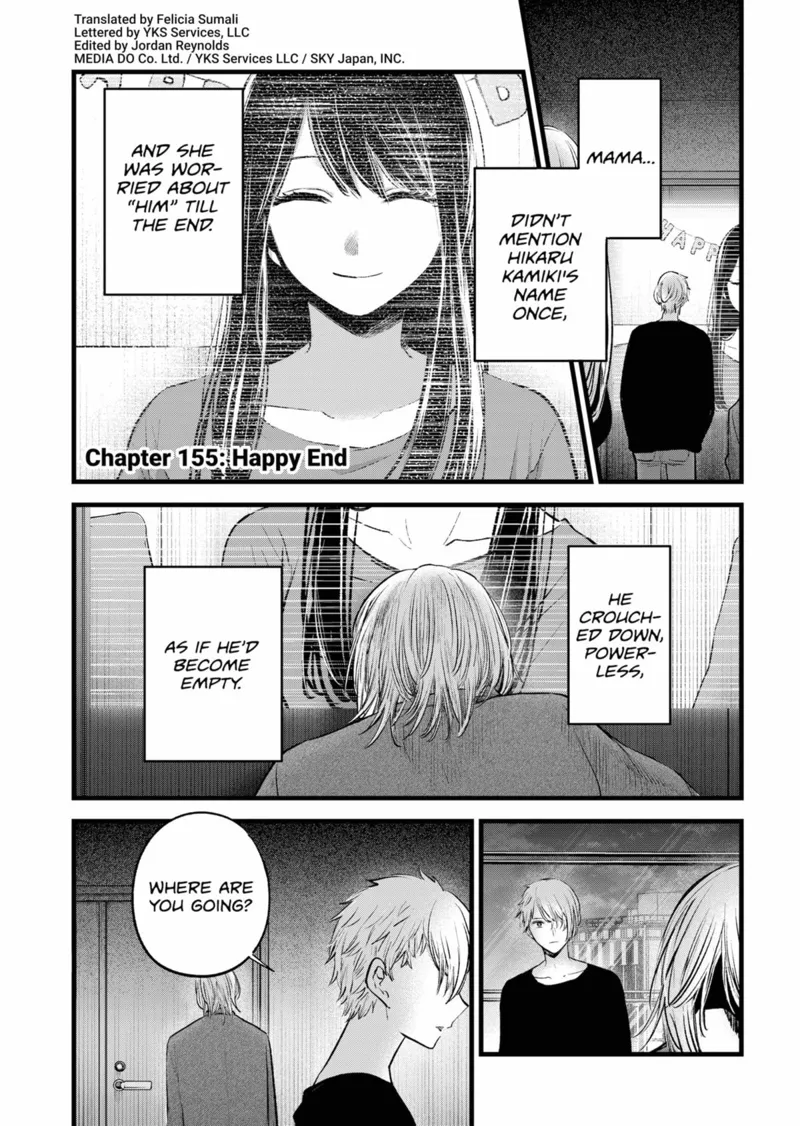 Oshi no Ko chapter 155