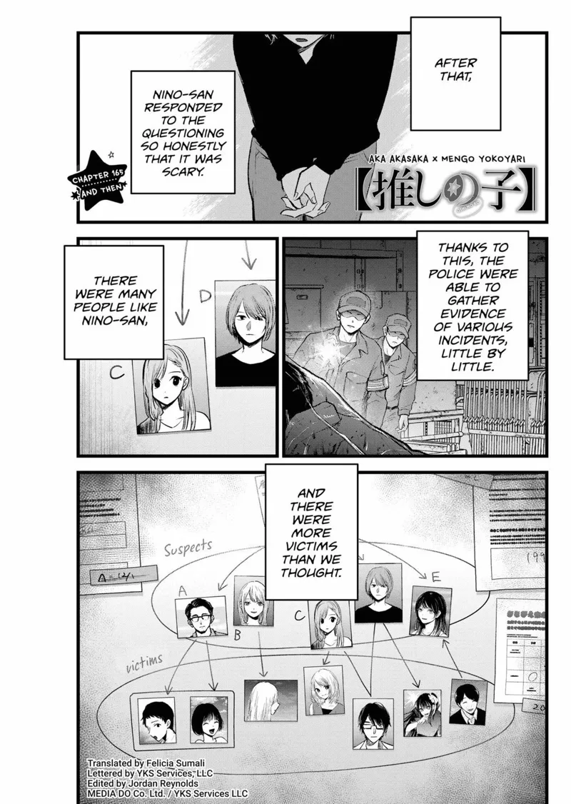 Oshi No Ko chapter 165
